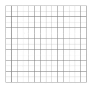 14 x 14 blank
